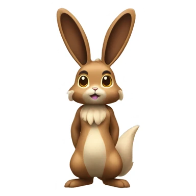  Lopunny Full body sticker