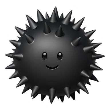 Spiky Stress Ball sticker
