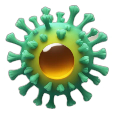 corona-virus sticker