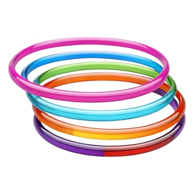   Colourfull Glass Bangles sticker