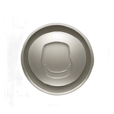 fat square coin with large "0" label in center sticker