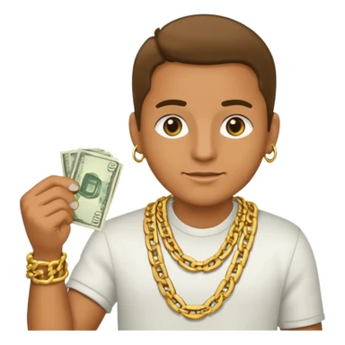 Ladron the money sticker