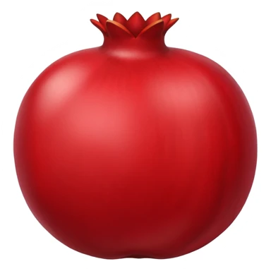 A pomegranate sticker