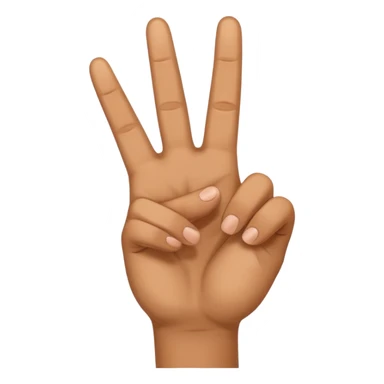 A hand make c sticker