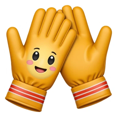 🙈con guantes sticker