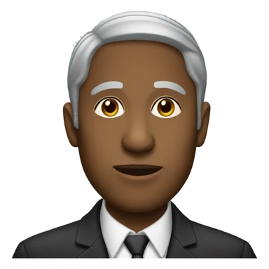garrett morgan without glasses sticker