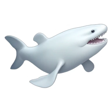 Beluga sturgeon sticker