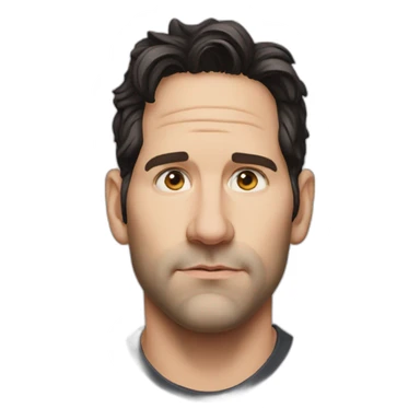 paul rudd serious sticker