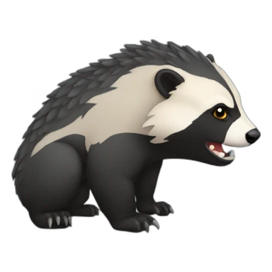 honeybadger sticker
