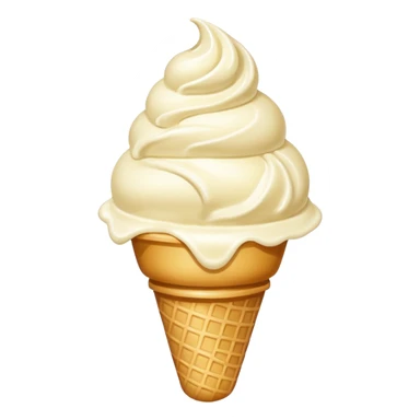 vanilla ice cream sticker