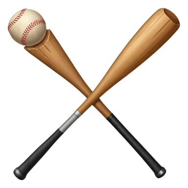 a piece of wood with a bat sticker