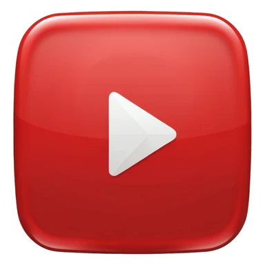 you tube logo play button with small text sticker