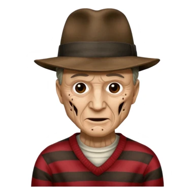 Freddy Kruger sticker