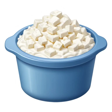 a pack of cottage cheese sticker
