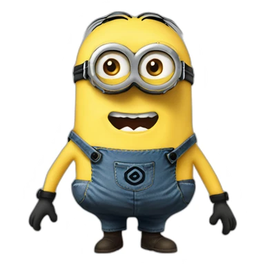Minion carinhoso sticker