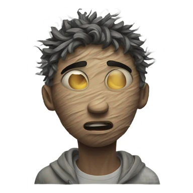 Anxiety from inside out sticker