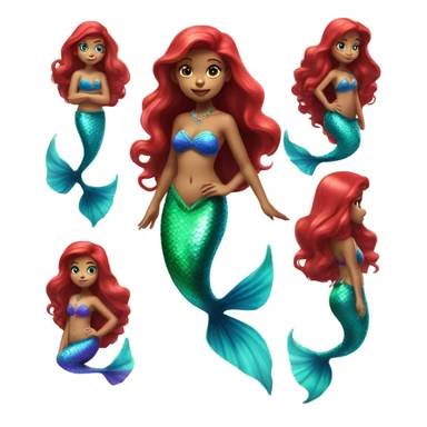 The Little Mermaid Ariel sticker