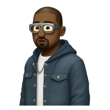 Minion kanye west sticker