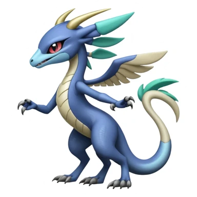 Badass edgy cool realistic Meloetta-Sergal-Cresselia-Palkia-Stitch-Fakémon-creature-hybrid sticker