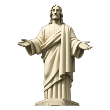 The statue of Christ the Redeemer sticker