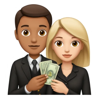 Erotic Sex money scene full height  sticker