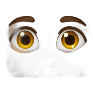 Brun au yeux marons sticker