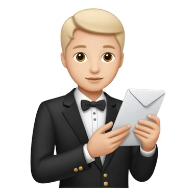 letter in the concierge sticker