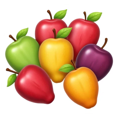 Candy-Coated Fruits sticker