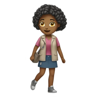 woman-broken_leg sticker