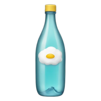 bouteille eau sticker