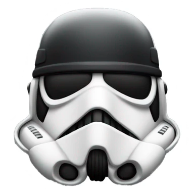 Dark trooper sleek slow car  sticker