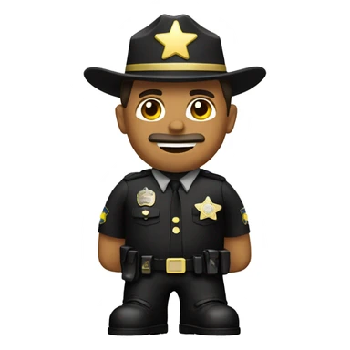 Deputy sheriff cop sticker