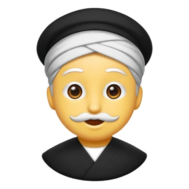 Siyah beş yapraklı yonca sticker