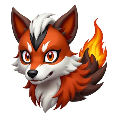 Lycanroc-Houndoom-Mightyena-fusion sticker