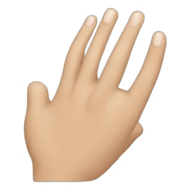 Michou that makes a finger of honor sticker