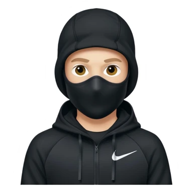 White person wearing a Nike Tex with hood and ski mask co all black and https://encrypted-tbn0.gstatic.com/images?q=tbn:ANd9GcTQEV3H5Fpq8Dp-ki2RTwgbdHqMsKZzDtarA9ywqiFzKVKjxdLc5Fq9yDOax7-XC4trueI2pFuItpqM_TVrGODdDG5la_rbm9lB8utSLKXm&s=10 sticker