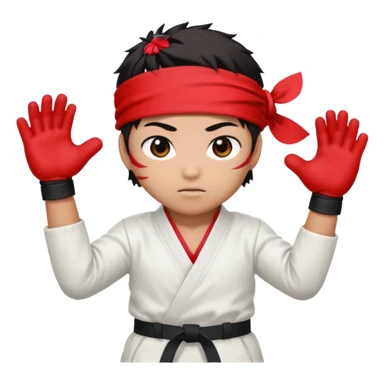 Ryu from street fighter  sticker