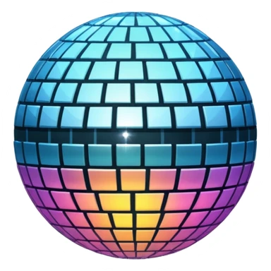 disco ball sticker