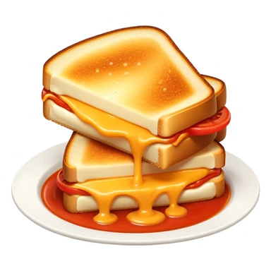 Grilled cheese and tomato soup sticker