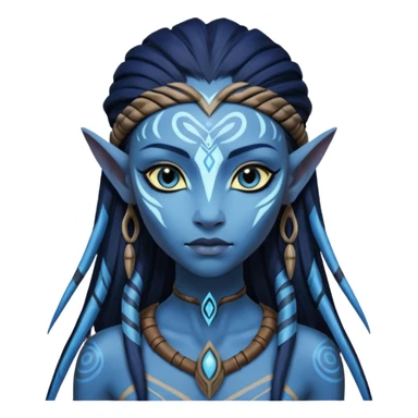 Neytiri   from Avatar movie sticker