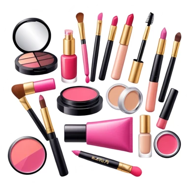 Makeup products  sticker