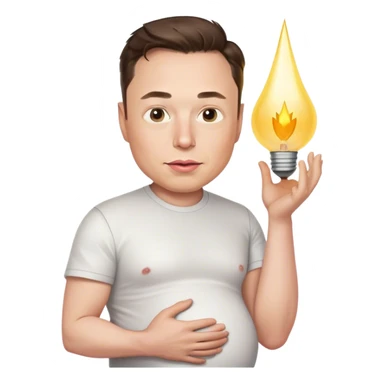 Elon musk pregnant  sticker