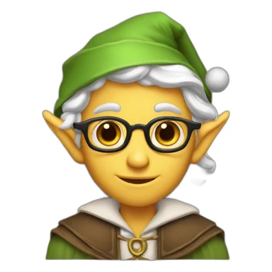 Scholar elf sticker