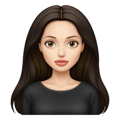 Angelina Jolie up to the waist sticker