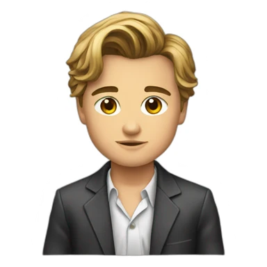 Young Leonardo DiCaprio sticker