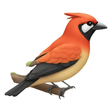 Birds are forbidden here sticker