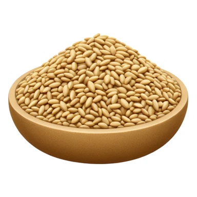 a bunch of sesame seeds sticker
