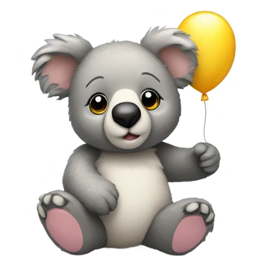 Teddy 🧸 🐨🐻 bear balloon sticker