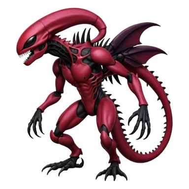 Venom-Xenomorph-Darkrai-Genesect-fusion, Full body  sticker