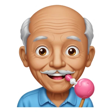 Grandpa xhewing bubblegum sticker